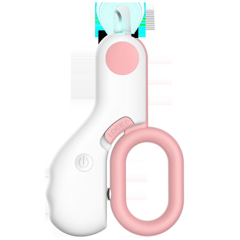 Transform Your Pet Grooming Experience with the Illuminating Line Pet Mini ABS Nail Trimmer